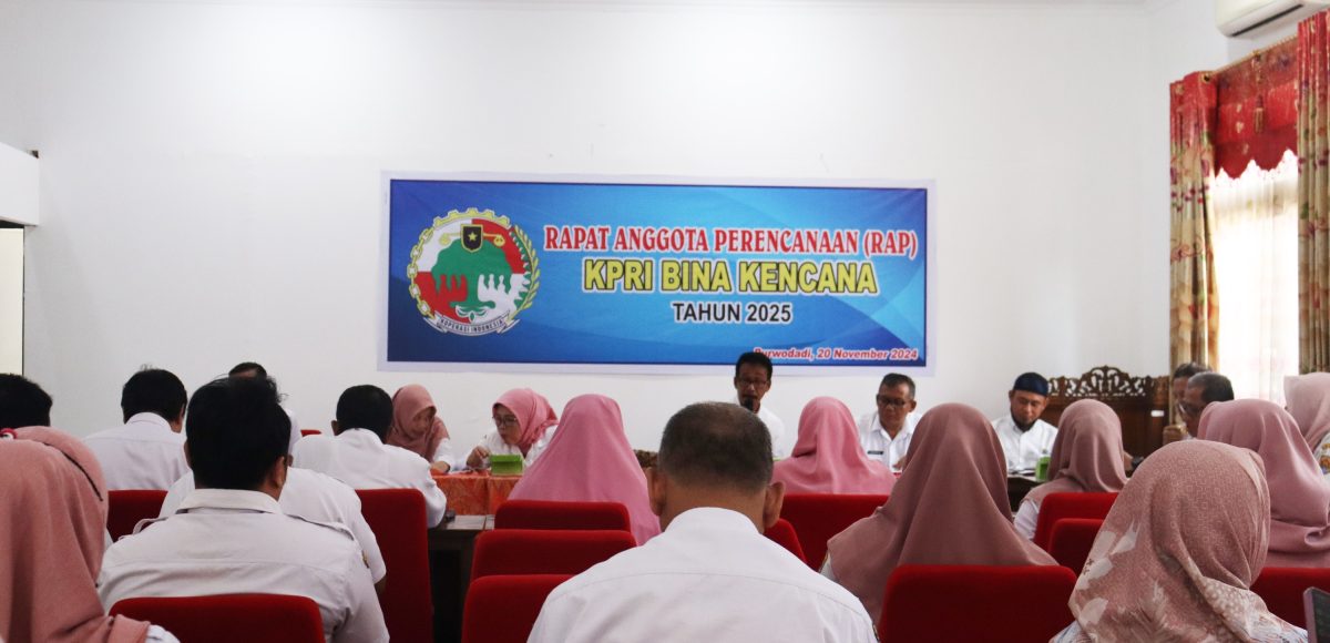 KPRI Bina Kencana DP3AKB Kabupaten Grobogan Gelar Rapat Anggota Perencanaan Tahun 2025