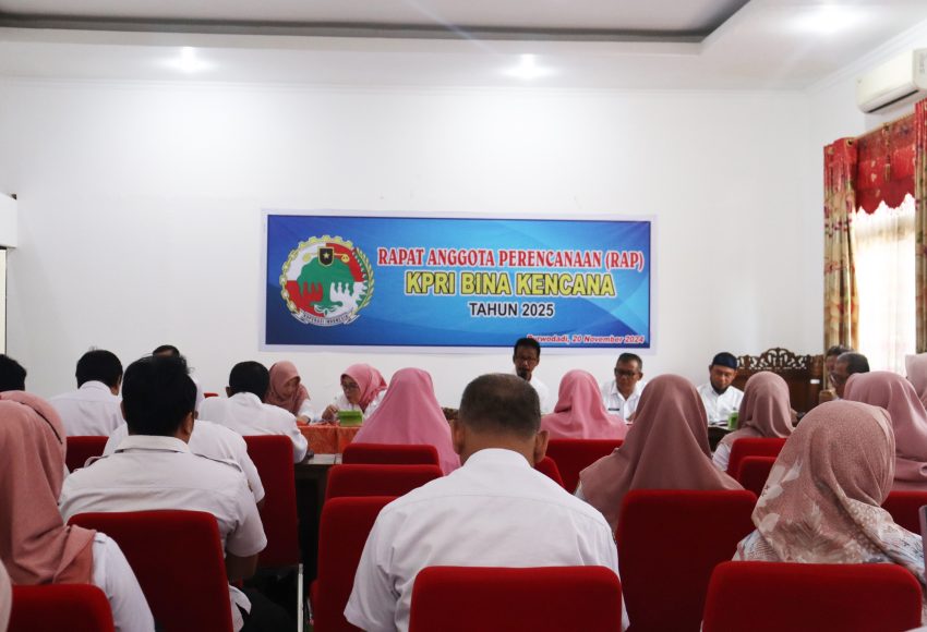 KPRI Bina Kencana DP3AKB Kabupaten Grobogan Gelar Rapat Anggota Perencanaan Tahun 2025