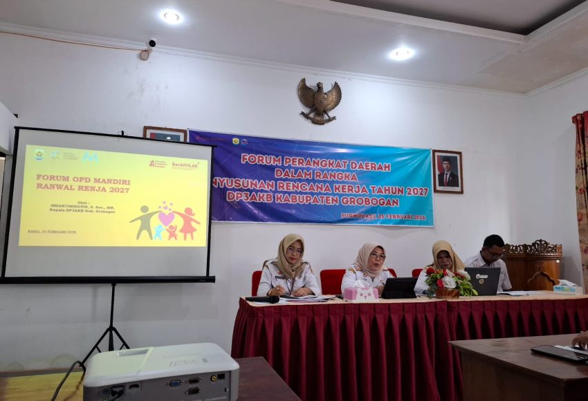 Forum Lintas OPD DP3AKB Kabupaten Grobogan