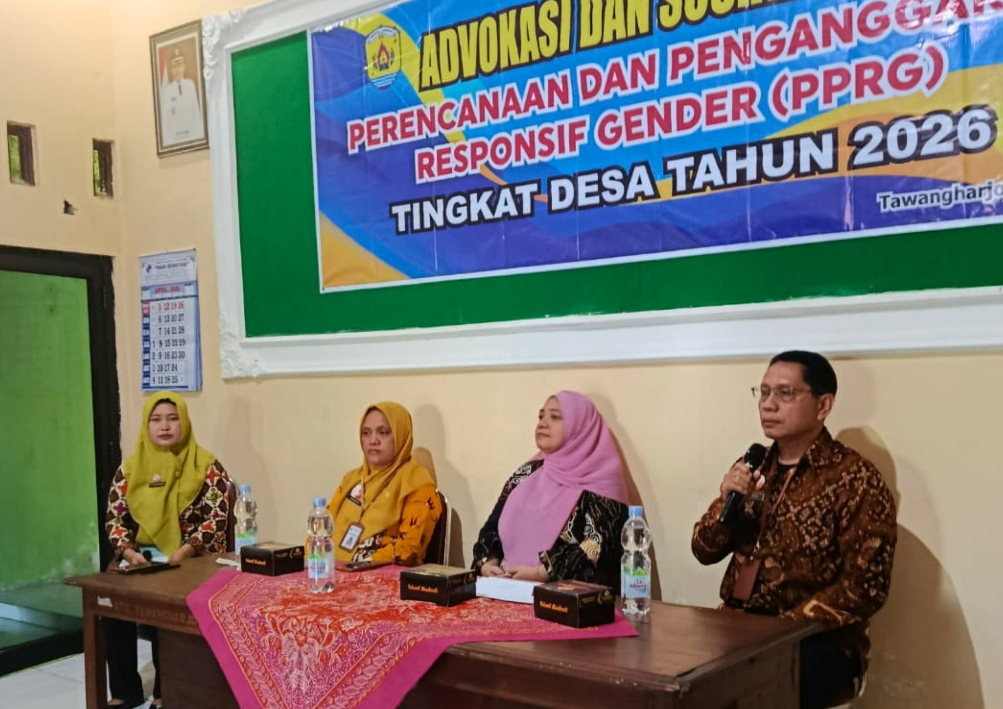 Wujudkan Kesetaraan, Kecamatan Tawangharjo Gelar Sosialisasi Anggaran Responsif Gender